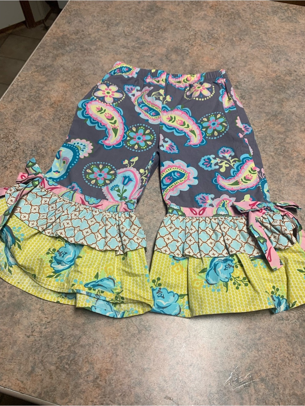 Eleanor Rose Ruffle Pants